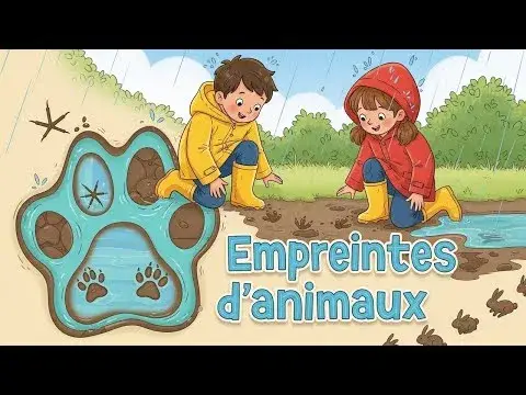 Empreintes d'Animaux en Forêt : Guide Nature pour Enfants 🐾