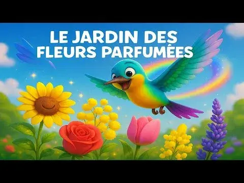 Chanson des Fleurs du Jardin : Rose, Tournesol, Coquelicot 🌸