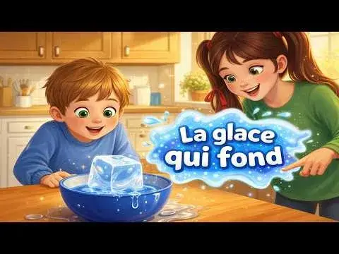 Pourquoi la Glace Fond : États de l'Eau pour Enfants 3-7 ans ❄️