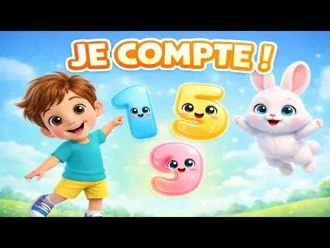 Compter de 1 à 9 en Comptine : Méthode Maternelle Colorée 🔢