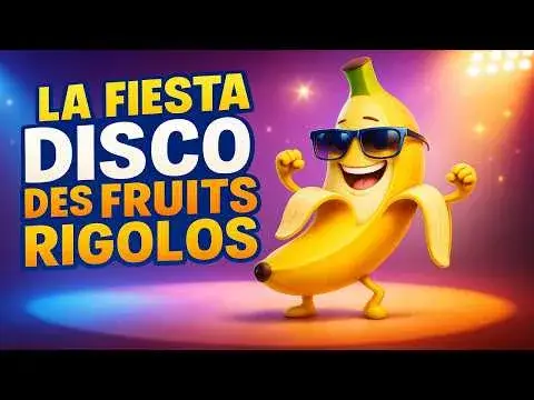 Disco des Fruits : Chanson pour Apprendre les Fruits 2-5 ans 🍓