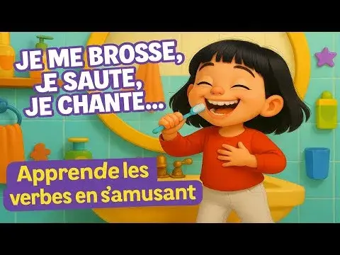 Verbes d'Action en Bougeant : Sauter, Courir, Chanter 2-6 ans 🏃