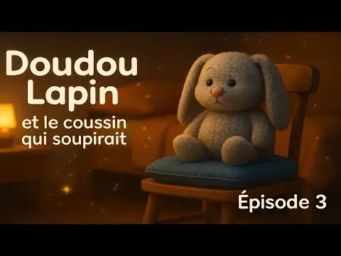 Conte Bébé : Doudou Lapin et son Berceau de Mousse en Forêt 🌿