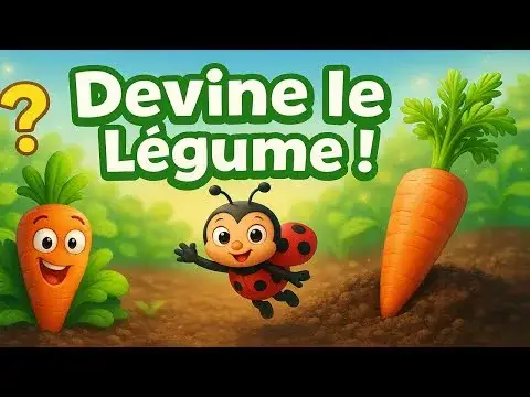 Devinette des Légumes avec Zoé : Jeu du Potager Maternelle 🥕