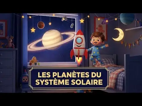 Système Solaire : Les 8 Planètes en Voyage pour Enfants 🪐