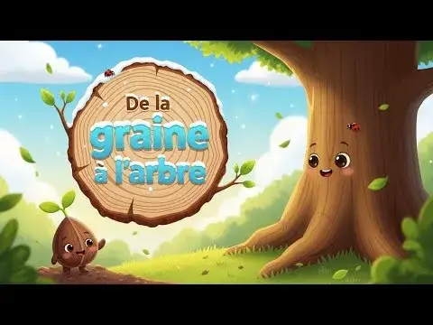 Graine et Germination : Comment Pousse un Arbre pour Enfants 🌳