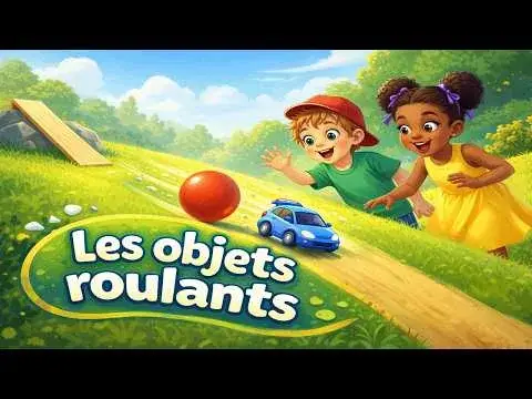 Pourquoi les Objets Roulent ou Glissent : Physique 4-7 ans 🚗