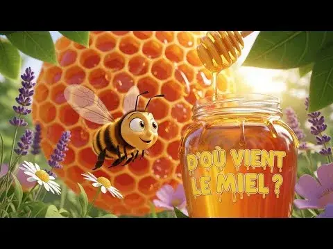 D'où Vient le Miel ? Les Abeilles Apicultrices pour Enfants 🍯
