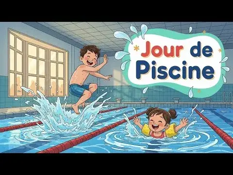 La Piscine : Histoire pour Donner Envie de Nager aux Enfants 🏊