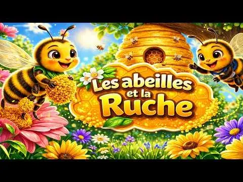 Les Secrets de la Ruche : Histoire sur les Abeilles 3-6 ans 🐝