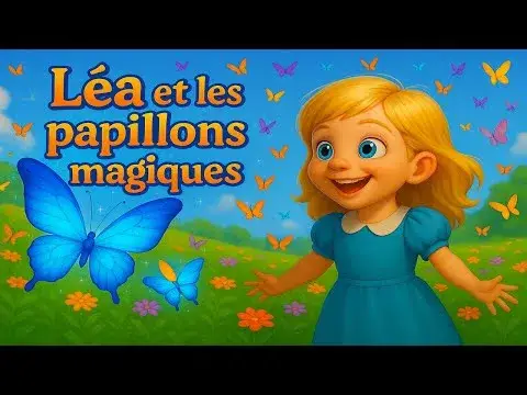 Chanson des Papillons : Léa dans son Jardin Fleuri 2-5 ans 🦋
