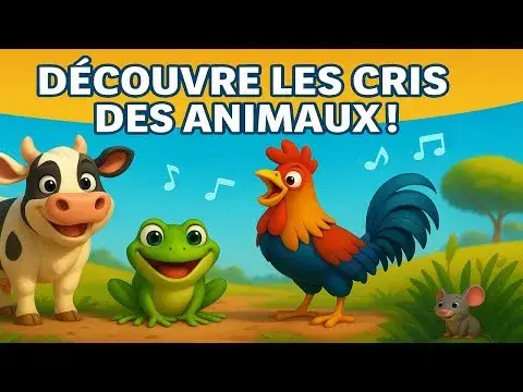 Cris des Animaux : Cochon, Vache, Chien pour Enfants 2-6 ans 🐷