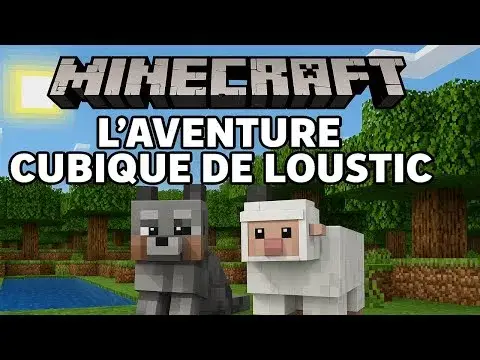 Loup et Mouton dans Minecraft : l'Amitié Inattendue de Loustic 🐺