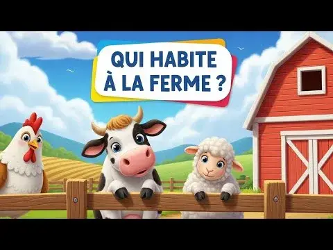 Animaux de la Ferme : Cochon, Poule, Vache au Quotidien 🐓