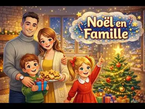 Histoire de Noël pour Enfants : La Magie en Famille 3-6 ans 🎄