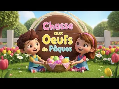 Pâques : Histoire de la Chasse aux Œufs pour Enfants 2-7 ans 🥚