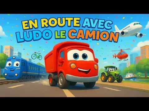 Chanson des Transports : Voiture, Train, Avion, Bateau 🚛