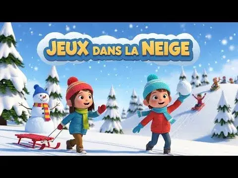 Jeux dans la Neige : Activités d'Hiver pour Enfants 2-7 ans ⛄