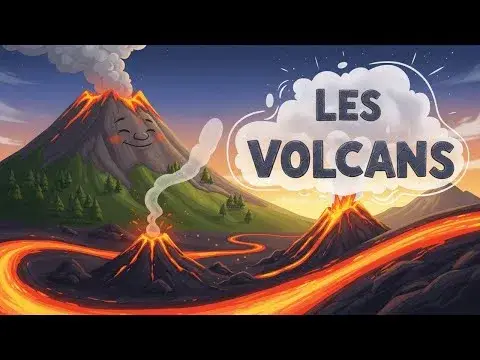 Les Volcans pour Enfants : Éruption, Lave et Magma expliqués 🌋